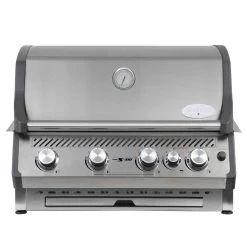 SANTOS Free S-410 Mit Heckbrenner, Edelstahl, Inkl. Rostheber -Warmes BBQ-Restaurant s free s 410 einbau edelstahl inkl rostheber 71bde6ccbc4d5d36ac4239835850c7af