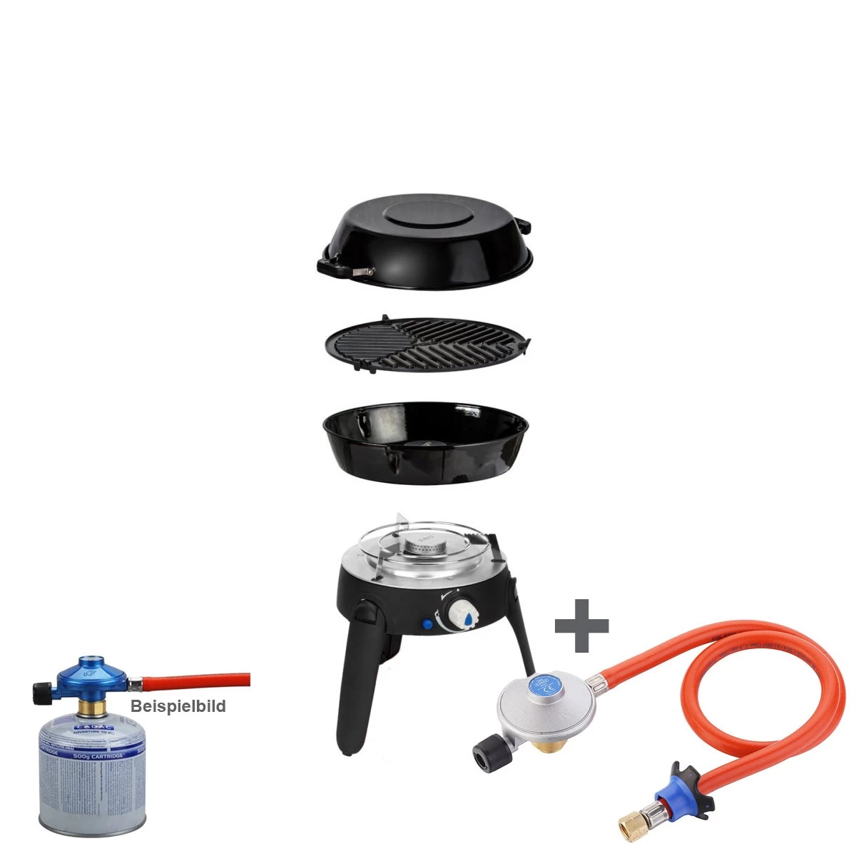 CADAC SAFARI CHEF 30 LITE LP FLEX 30 - Inkl. Topfständer, Grillrost, Pfanne/Deckel 1 CADAC SAFARI CHEF 30 LITE LP FLEX 30 - Inkl. Topfständer, Grillrost, Pfanne/Deckel