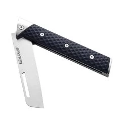 STEAK CHAMP Outdoor Messer - BBQ MASTER - Klappmesser 12cm Klinge