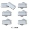 12er Set - Mehrweg Wurstplatte 21x13,5cm - Bruchfest - Spülmaschinenfest - Melamin